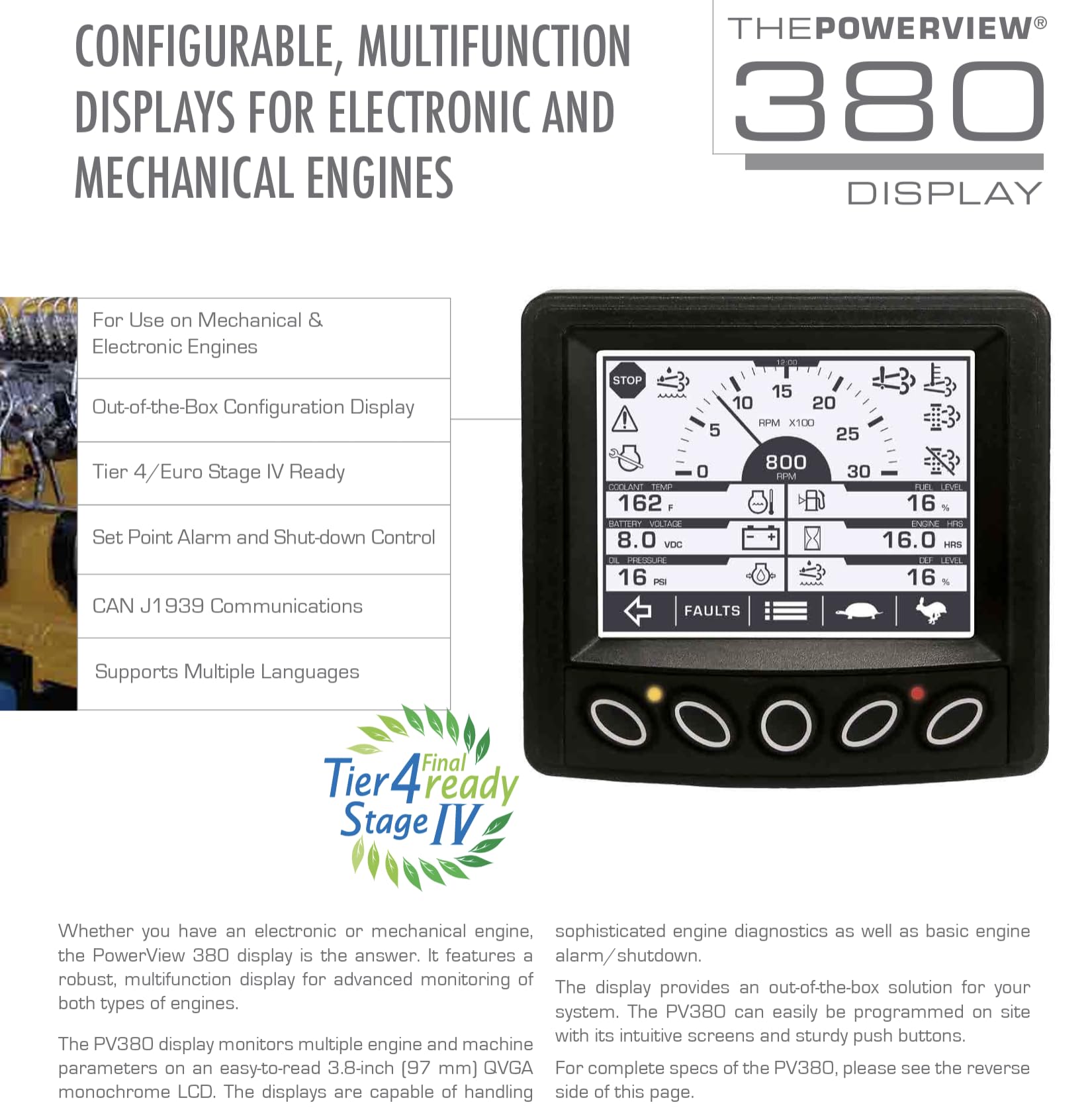 Amazon.com: PV380-R3 (78700708) : PowerView™ Display - Replaces